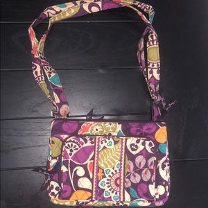 Vera Bradley Plum Crazy Cross body